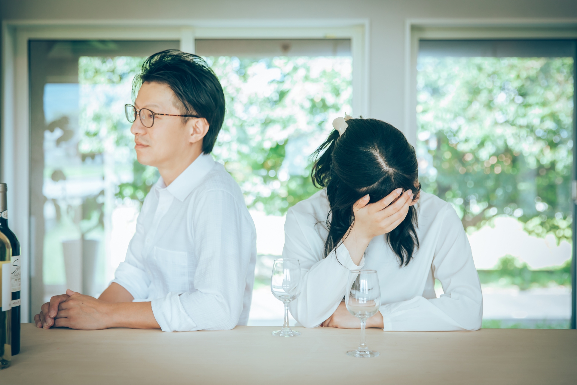 彼氏がデート中に他の女を見る